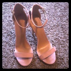 Pale Pink Heeled Sandal